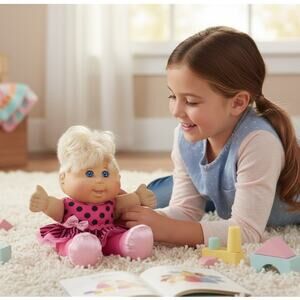 Cabbage Patch Kids Ashley Jade 2011 Ballerina Doll 14” Pink Outfit